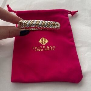Smith & Co Coil Bracelet Gold and Silver Mixed Metal